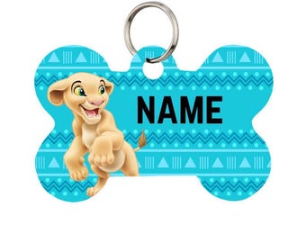 Nala Pet Id Tag for Dogs and Cats or Keychain | Personalized