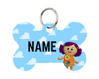 Dolly Pet Id Tag for Dogs and Cats or Keychain | Personalized