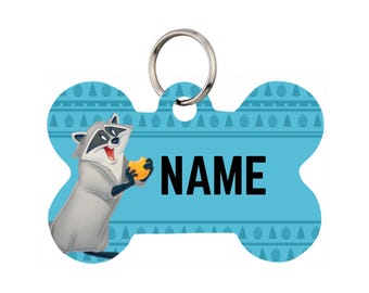 Meeko Pet Id Tag for Dogs and Cats or Keychain | Personalized