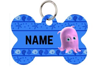 Pearl Pet Id Tag for Dogs and Cats or Keychain | Personalized