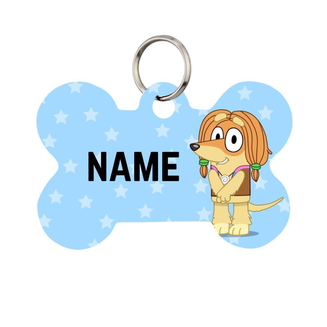 Indy Pet Id Tag for Dogs and Cats or Keychain Personalized