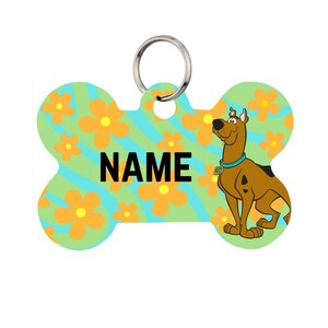 Scooby Pet Id Tag for Dogs | Personalized