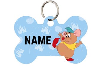 Gus Pet Id Tag for Dogs and Cats or Keychain | Personalized