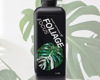 Foliage Focus Plant Fertilizer 1 L – Liquid Plant Food for Aroids, Monstera, Indoor Plants, Houseplant Nutrients, Growth Technology