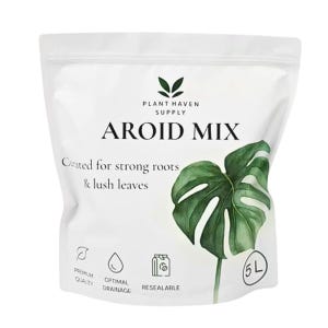 Plant Haven Supply Mélange d'acides aminés sans sol pour Monstera Philodendron et plantes d'intérieur tropicales 5 L 10 L 15 L