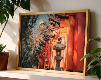 Fushimi Inari Shrine Print: Kyoto Japan Travel Photography (Digital Download)