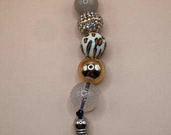 Bubble Bead Keychains/ Bag Charms