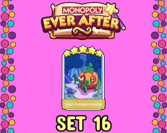 Último set de calabazas para el hogar 16 - Pegatina Mogo 5 estrellas - Álbum EVER AFTER