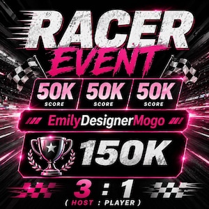 Monopoly ACME Mayhem Racers – 50.000 punten per ronde (Lees de beschrijving)