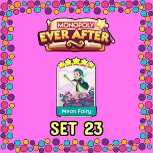Conjunto Hada Malvada 23 - Pegatina Mogo 5 Estrellas - Álbum EVER AFTER