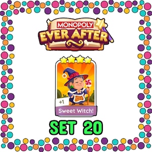 スウィートウィッチセット20 - モノポリー_ゴーステッカー4スター - EVER_AFTERアルバム