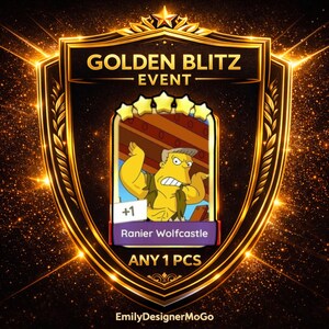 Monopoly Go Golden Blitz - Ranier Wolfcastle - Set 20