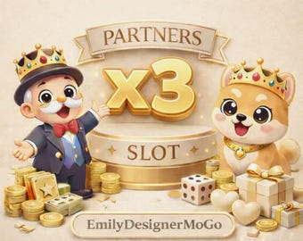 3 SLOT - Monopoly SPRINGFIELD Partner Event Monopoly_Go Full Carry Service