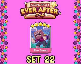 The Beast Set 22 - Mogo Sticker 5 Stars - EVER AFTER Album