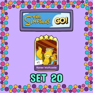 Monopoly Go Golden Blitz - Ranier Wolfcastle - Set 20
