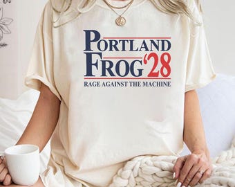 Portland Frog Protest Shirt, Anti ICE Activist Tee