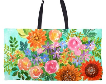 Weekender Tote, Sunny Disposition