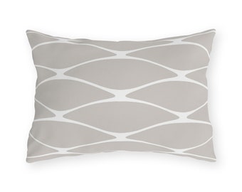 Outdoor Pillow, Sea Foam Collection, Sand Ripple Lumbar