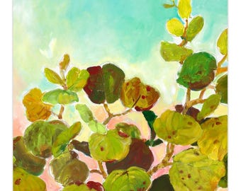 Sea Grapes, Set of 10 Folded Note Cards With Envelopes