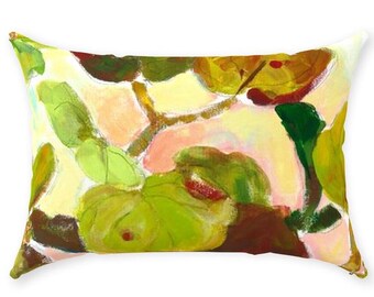 Sea Grapes 14x20 Cotton Twill Throw Pillow