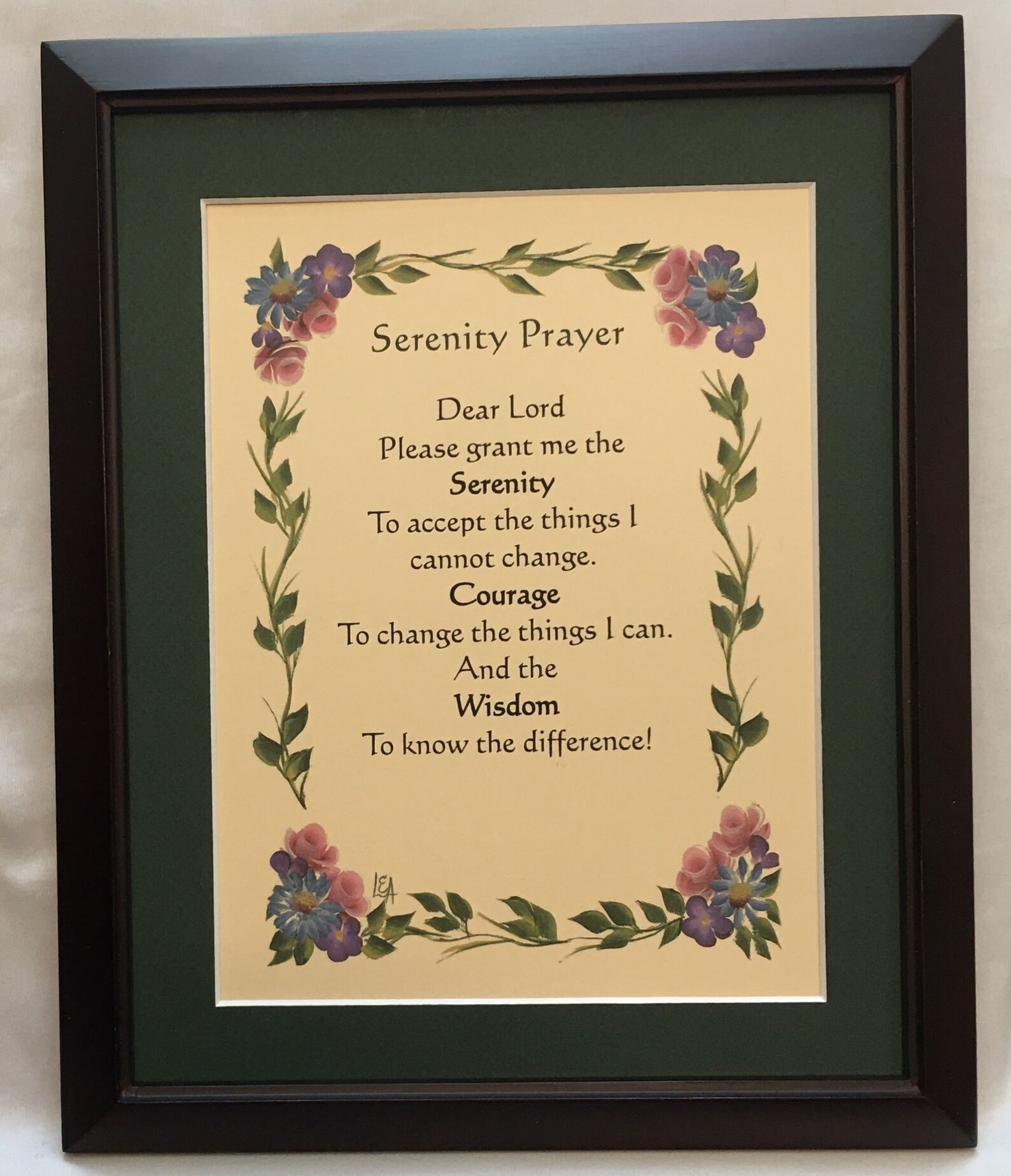 serenity prayer serenity prayer short version