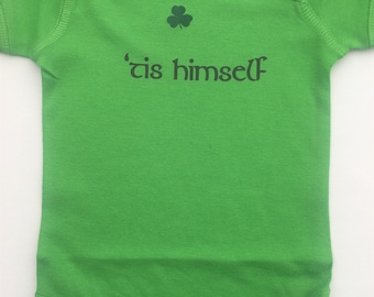 Tis Himself, irisches Babygeschenk, irisches Baby, irische Babykleidung