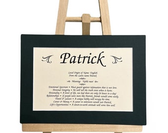 Personalized First Name Meaning Digital Print - Boys Girls Baby Shower Gift Nursery Wall Art Decor Custom Typography