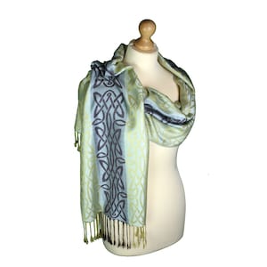 Caher – Celtic Woven Pashmina Scarf - SC#10