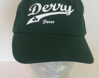 County Derry Cap, Irish Ball Cap, Baseball Cap, Irish Hat