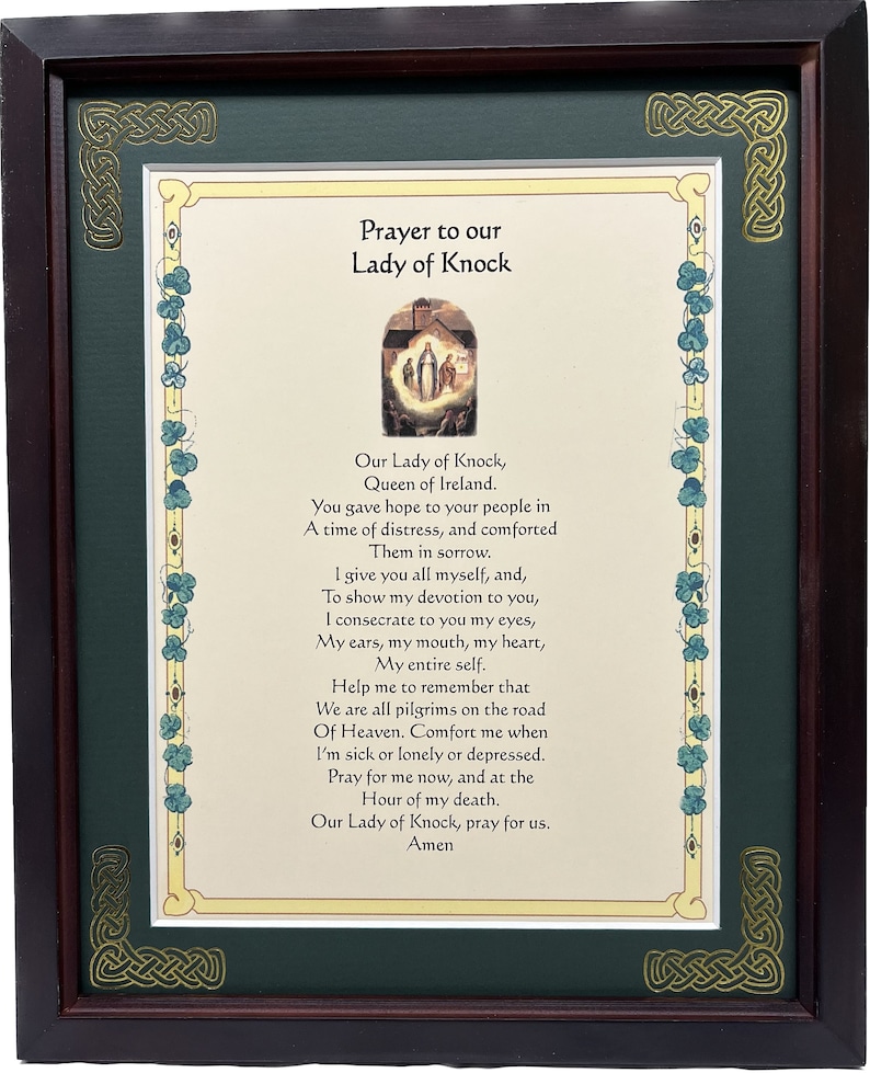 Our Lady of Knock Inspirational Poems Inspirational Gifts Etsy