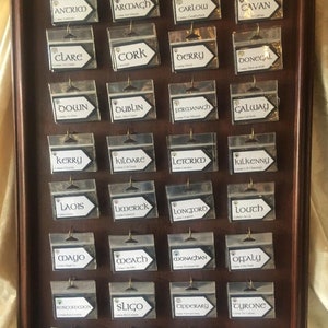Condados de Irlanda - Imán de señal de tráfico - Todos los condados disponibles
