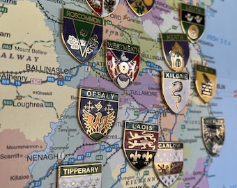 Counties of Ireland Pins