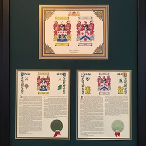 Double Coat of Arms, Anniversary Coat of Arms,