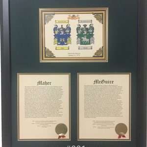 Double Coat of Arms, Anniversary Coat of Arms,