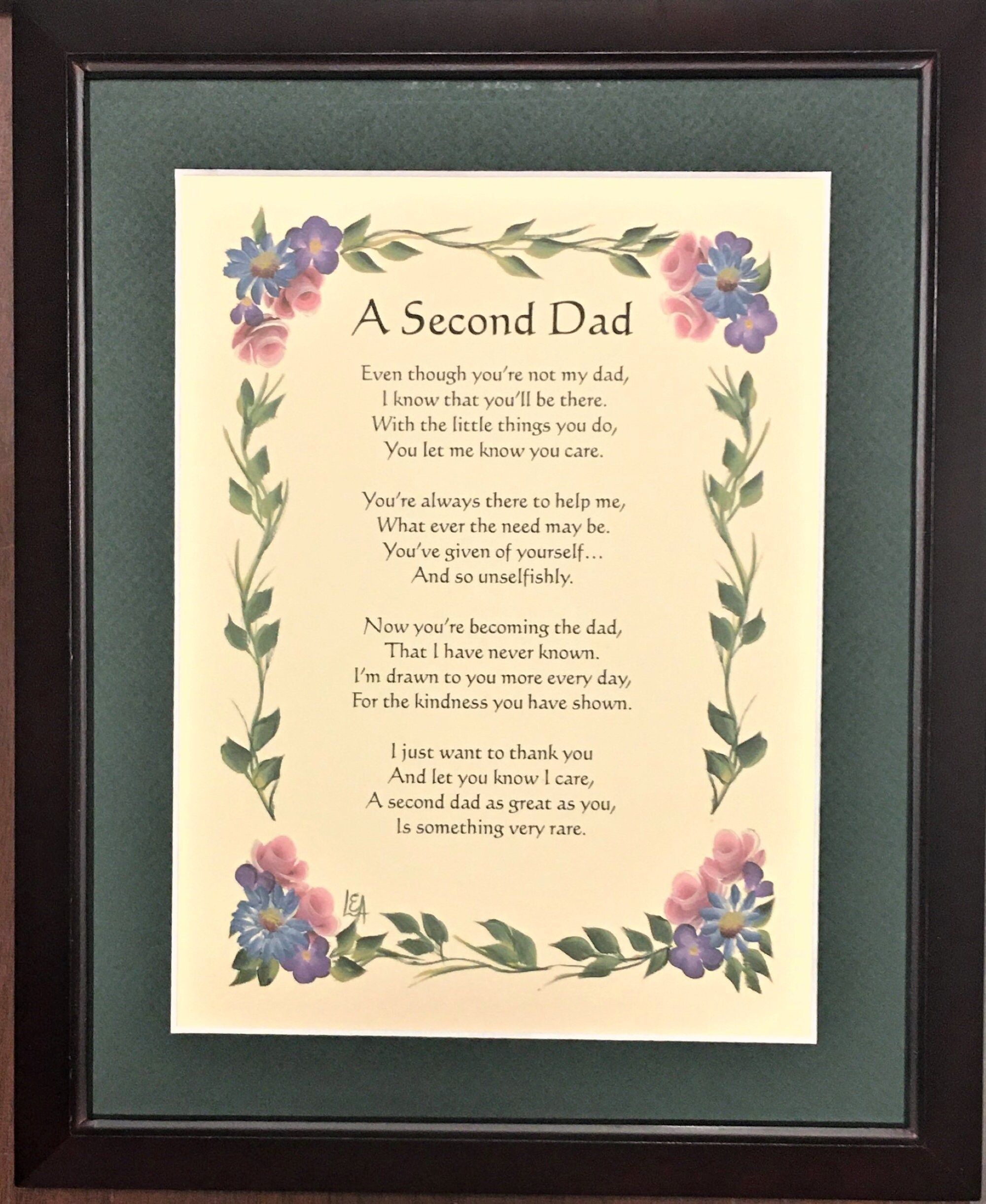 Happy birthday sale second dad
