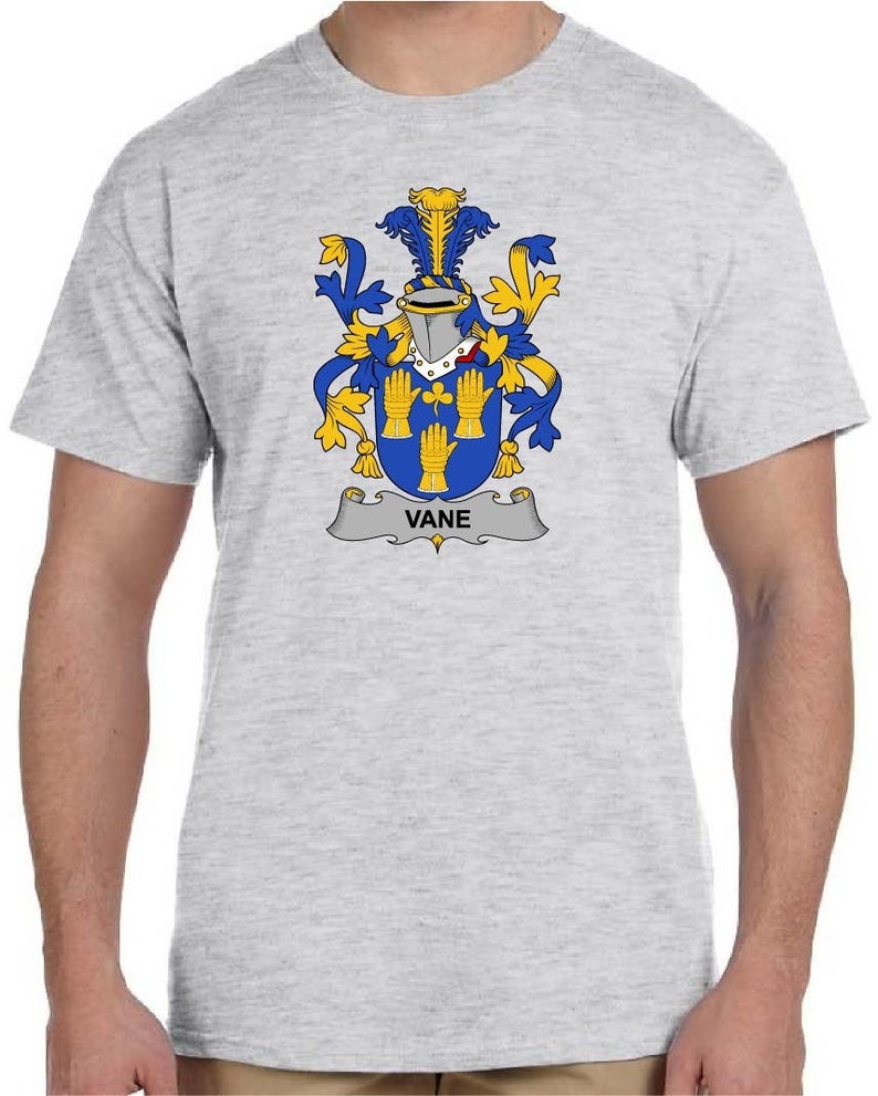 family crest embroidered shirts