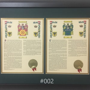 Double Coat of Arms, Anniversary Coat of Arms,