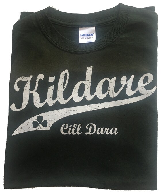 County Kildare Unisex Crew Neck Tshirt Forest Green Etsy Australia