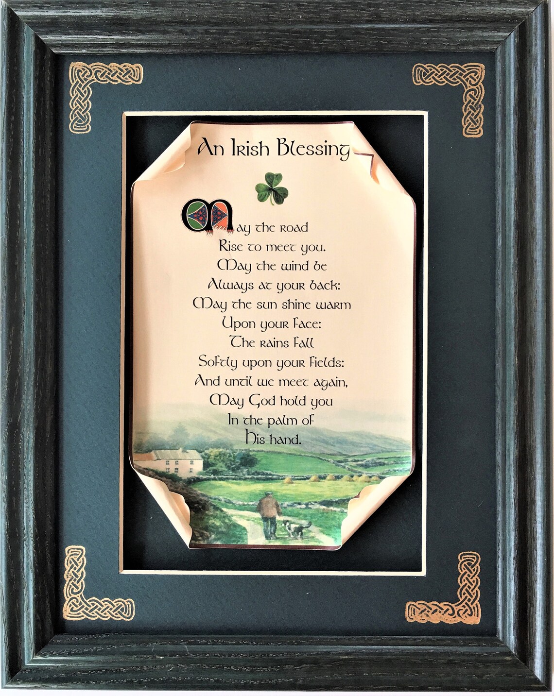 Irish Blessing Personalized Framed Blessing Irish gifts Etsy