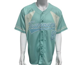 Custom Baseball Jersey: Stitched Team Name & Number, Personalized Shirt