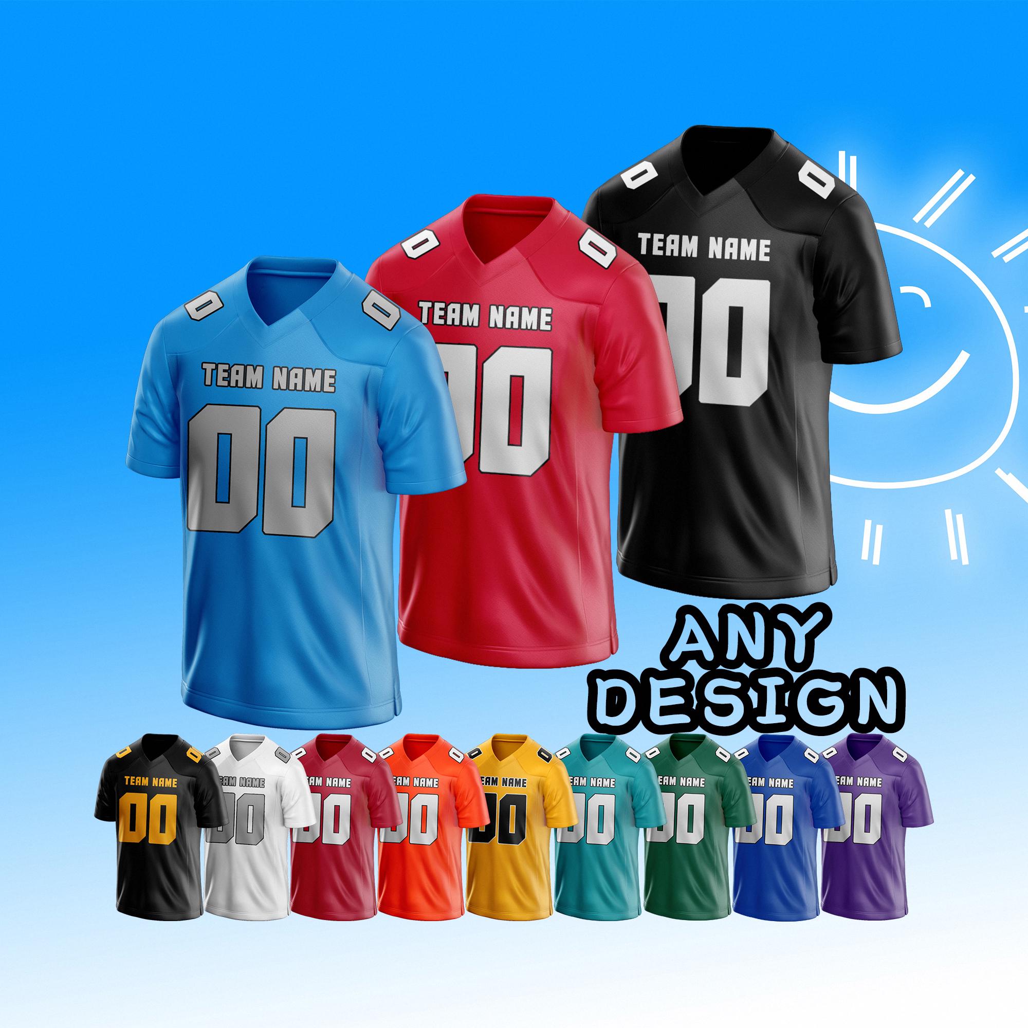 Football Stitch Tee - Etsy