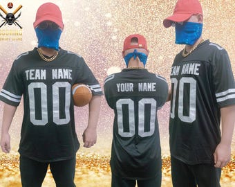 Maglia da calcio personalizzata: nome e numero ricamati, maglia personalizzata della squadra.