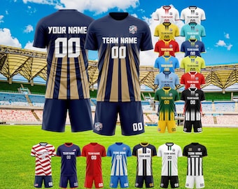 Custom Soccer Jersey Personalized Name Number Logo Soccer Shirt for Kid Youth Adult  2026 World Cup Team jersey