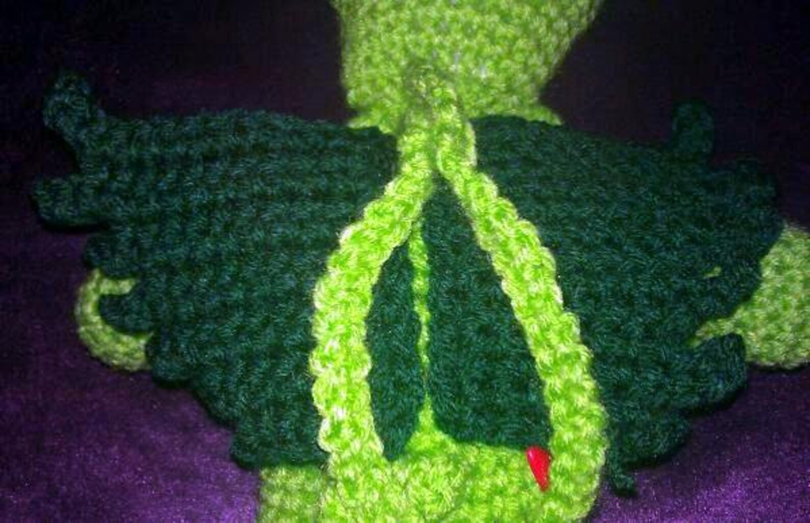Crochet Pattern Cthulhu Cares a Lot Baby Cthulhu Dice Bag / Etsy