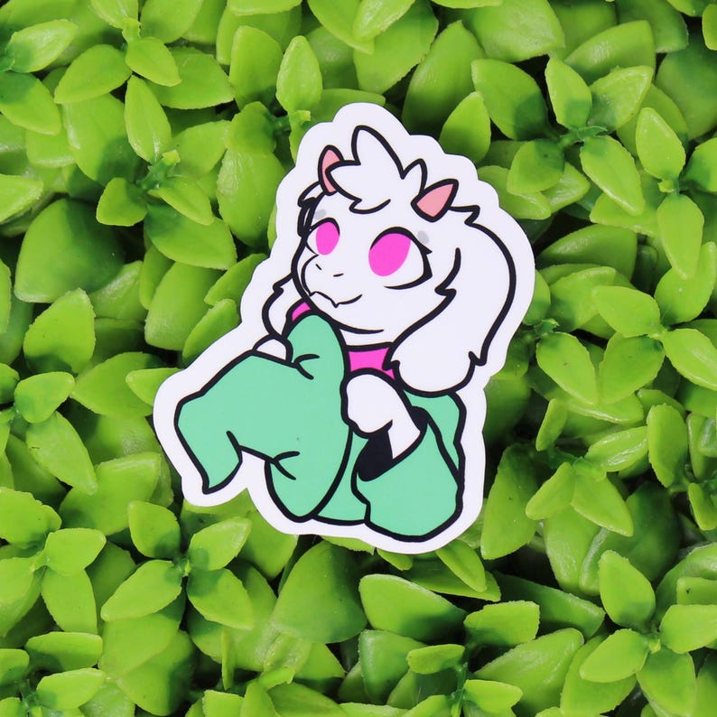 Dead Ralsei Sticker Ralsei Holding Hat Waterproof Sticker - Etsy