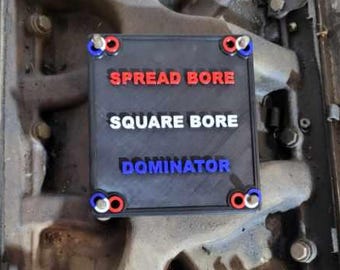 V8 Intake Debris Cover for 4bbl Intakes