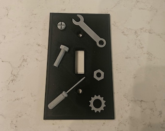 Mechanic Light Switch Cover