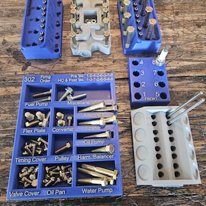 Ford 302 / 5.0 Engine Bolt Organizer (1979-1995)