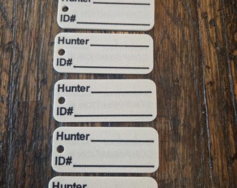 Deer / Turkey Tags (Zip Ties Included)