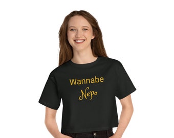 Wannabe Nepo Champion Women's Heritage Cropped T-Shirt